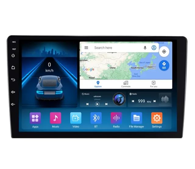Audio Vision Universal 9 Inch Car Android 2GB Ram 32GB ROM Silver Series IPS Display with Gorilla Glass DSP Sound Latest Android Version (B0DD555XWR) Amazon Price History, Amazon Price Tracker