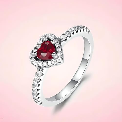 Heart ring Love CZ Cubic Zircon Double Heart Sparkling Ring for Women's Wedding Day Ring Gift Jewelry-RHE-0511N55-32568074557264592