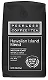 Peerless Hawaiian Whole Bean Coffee (2 lb.) — Hawaiian Island Blend, Medium Roast, Blend of Maui Coffee Beans with Colombia Coffee Beans, Made from 100% Arabica Beans