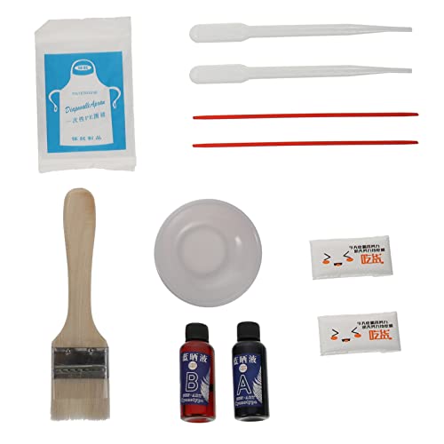 Homoyoyo 1 Juego Paquete Material cianotipia artículo Tela Kits Cianotipo Accesorios fotográficos Material Bricolaje Cianotipo Kits Bricolaje