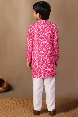 Image of Fashion Dream Boy's Cotton Blend Kurta Pyjama Set|Kids ethnic wear boys|Kurta set for boys|Kurta pajama set for kids