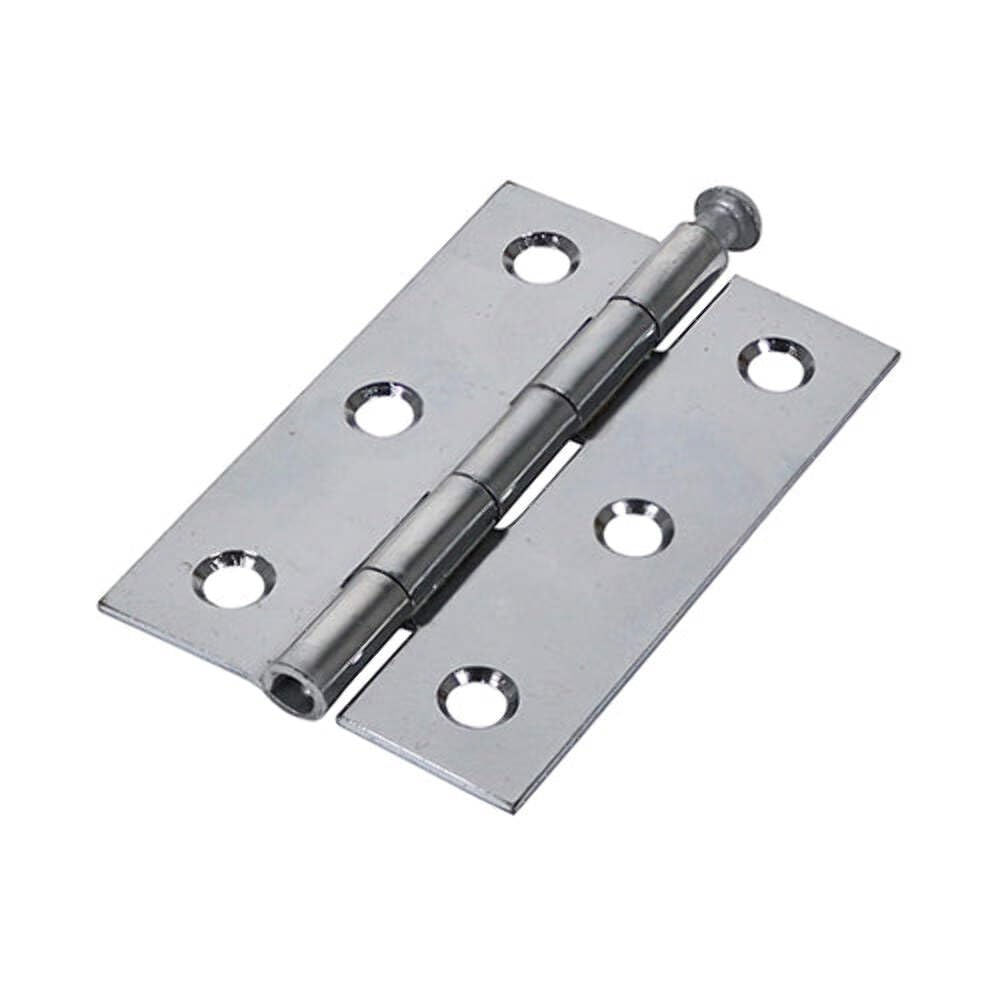 Timco - Butt Hinge - Loose Pin (1840) - Polished Chrome (Size 75 X 50-2 Pieces)