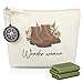 Namalu 4er Set Wandern Geschenke Enthalten Wasserdicht Wetterfest Sitzkissen Outdoor Faltbar Kompass Wundert&uuml;te Wander Woman Canvas Tasche Regenponcho Wanderzubeh&ouml;r f&uuml;r Damen(Gr&uuml;n,XPE Ultralight)