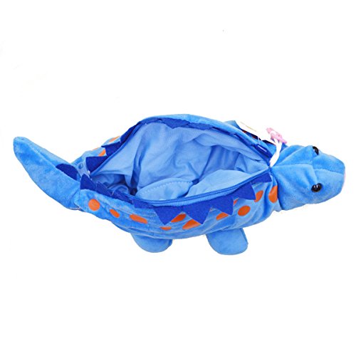 Image of Minache Women Animal Dinosaur Plush Stationery Pouch Pen Pencil Case Ladies Cosmetic Bag