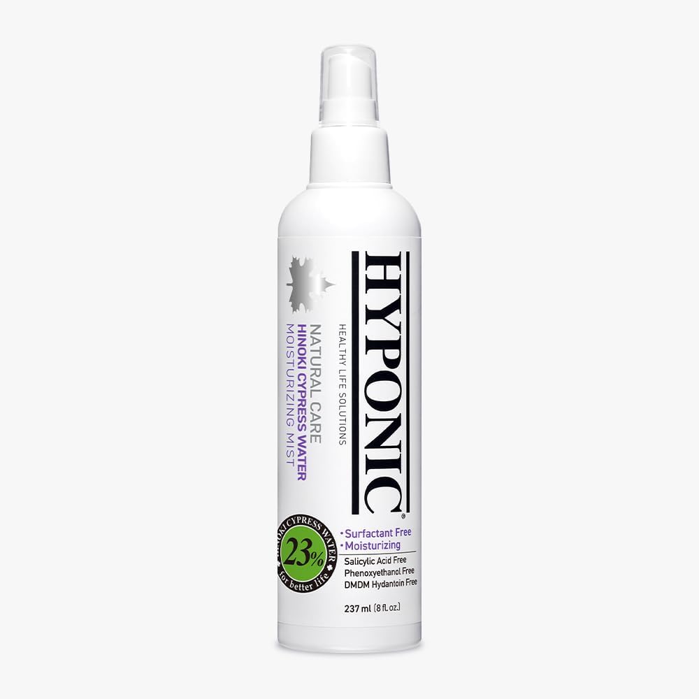 HYPONIC Hypoallergenic Moisture Detangling Mist Spray for All Pets (Baby Powder Scent, 237ml) - Used by Professional Groomer, Deodorizing Perfume Spray for Smelly Dogs & Cats