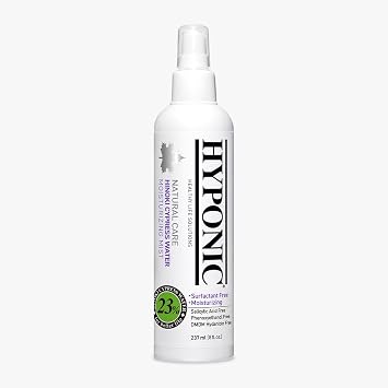 HYPONIC Hypoallergenic Hinoki Cypress Moisture Detangling Mist Spray for All Pets Scented, 8.01 oz - Conditioner, Detangler, Dematting, Deodorizing Perfume Spray for Sensitive Skin & Coat