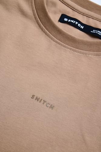 Image of SNITCH Men Polo Plus Size T-Shirt | Knitted Solid Polo with Contrast Tipped Collar & Logo Embroidery | 100% Cotton Breathable Lightweight Smart Casual Wear