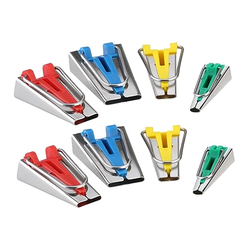 ULDIGI Tape Maker Kit 8pcs Sewing Clip Fabric Tools Tape Makers for Quilting DIY Projects