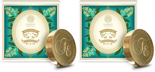 Image of Forest Essentials Solid Perfume Raat Ki Rani | Long lasting Fragrance | Alcohol Free (Pack of 2)