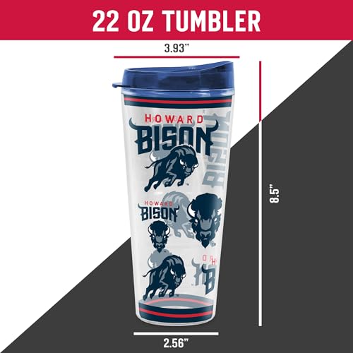Image of Rico Industries NCAA College Double Wall Mayhem 16oz Or 20oz Tritan Tumbler W Lid