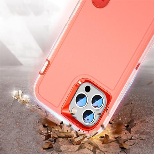 Couverture arrière antichoc lourde iPhone 14 Pro Max finition robuste gris en TPU
