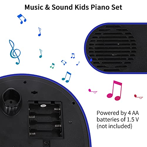 Rabing Piano Toy Keyboard met microfoon 31 toetsen, educatief muziekinstrument voor kinderen 36M+ oud verjaardagscadeau… - Image 6