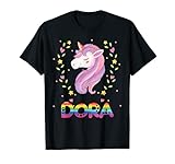 Dora Shirt für Mädchen mit Namen Dora oder Nachname ist Dora