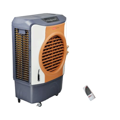 PARS EcoTech ECO 3000 Climatizador aire evaporativo portátil A+++ 140W Flujo de aire 3000 m3/h + mando, hasta 40 m2 de casas, terrazas, bares, restaurantes, talleres, salones, oficinas y tiendas