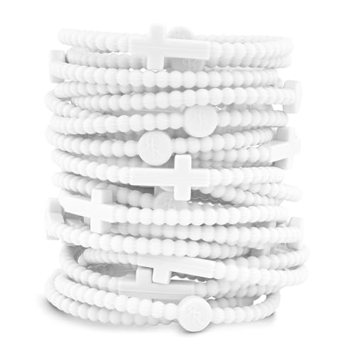 Image of Ryan & Rose Jesus Bracelets - Cross Silicone Bracelet