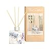 Reed Diffuser Lavender Scent 338floz with Sticks Home Fragrance Blue Hydrangea Floral Reed Diffuser Set Gift for Bathroom Shelf Decor Yoga