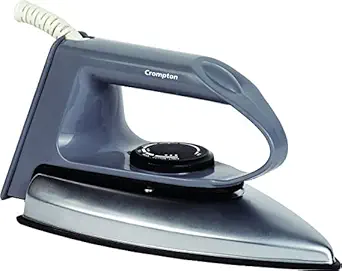 SURODHAWAANI ELEC/SD 750-Watt Dry Iron with Double Layer Non-Stick Coating