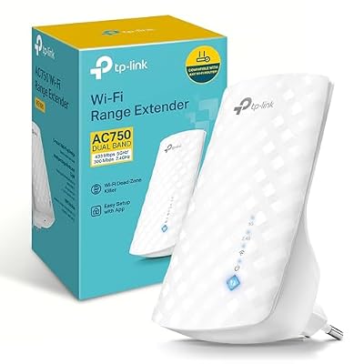 TP-Link RE190 AC750 - Amplificador Señal WiFi, 433Mbps en 5GHz 300Mbps en 2.4GHz con EU Enchufe, WPS, Indicador LED de Señal, Antenas Internas, Blanco | Ya disponible en tu tienda friki favorita! En mundofriki.es! TP-Link RE190 AC750 - Amplificador Señal WiFi, 433Mbps en 5GHz 300Mbps en 2.4GHz con EU Enchufe, WPS, Indicador LED de Señal, Antenas Internas, Blanco | Ya disponible en tu tienda friki favorita! En mundofriki.es!