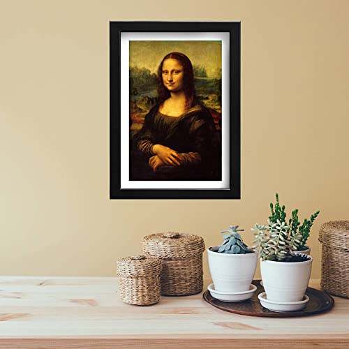 Mona Lisa Leonardo Da Vinci impression archival mat très grand format - 4