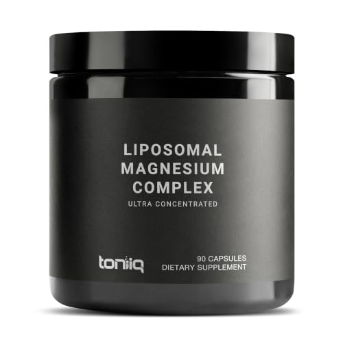 Ultra Bioavailable 1500mg 10-in-1 Liposomal Magnesium Glycinate Complex - Third Party Tested LipoAvail Liposomal Delivery - 90 Capsules