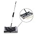 Produktbild Homgrace Elektrischer Besen Swivel Sweeper Akku Kehrbesen Aufladbar Kabellos Kehrer mit 4-seitiges 360° Bürstensystem - Besten Haushaltshelfer für Hunde- oder Katzenbesitzer