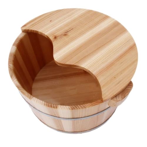 Barra de baño para pies de madera de abeto