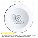 4 Leaf Blender Blade with Rubber Gasket Seal Ring, Replace KSBGCB 9704267 9706716 PS11746926, 4KSB5BK4, 4KSB5BU4, Replacement for Kitchenaid