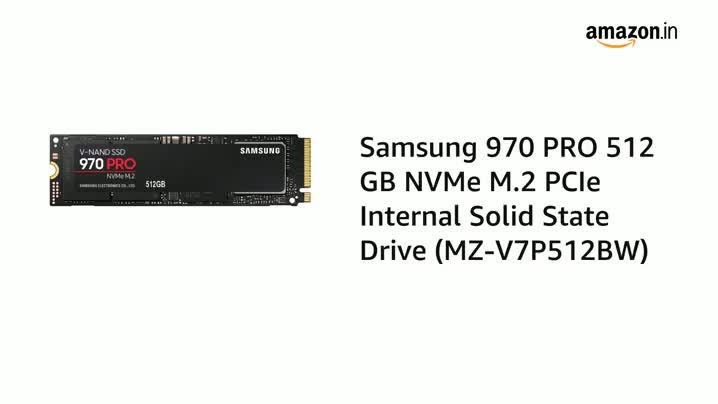 Amazon.in: Buy Samsung 970 PRO 512GB PCIe NVMe M.2 (2280