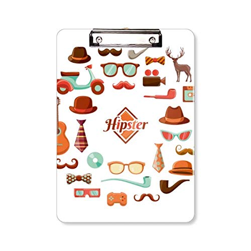 Planchette dossier A4 musique et guitare idéale pour trier vos recettes fresh food