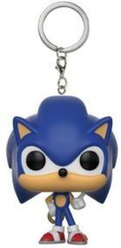 Funko Pop! Keychain: Games - Sonic with Ring Collectible Toy,Multi