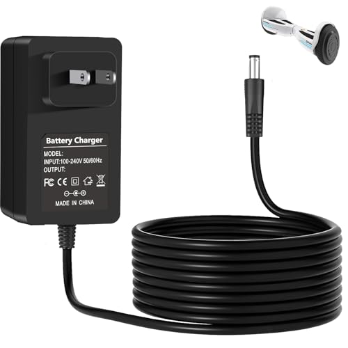 Image of 29.4V Charger for Razor Hoverboard Compatible with Razor Hovertrax 1.5 15156208 1515608 15156252 Hover trax Prizma 15156257 15156239 15156297 15174101 Power Adapter Cord