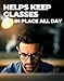 Anti-Slip Nose Pads for Glasses, Dual-Grip Design with 3M Frame Adhesive and Silicone Nose Grip, Ultra-Thin 0.03