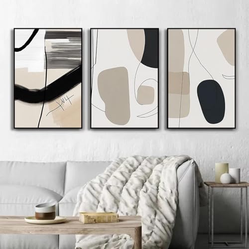 Peinture moderne abstraite pour decoration maison et bureau 50x70