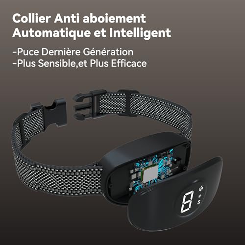 Meloive Collier Anti Aboiement Chien, Conformes à La Nouvelle Loi 2025 – vue 3