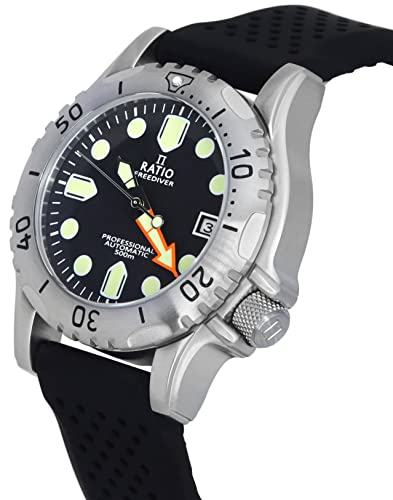 Image of RATIO FreeDiver Professional Dive Watch Sapphire Crystal Automatic Diver Watch 500M Water Resistant Diving Watch for Men
