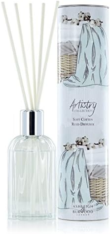 Ashleigh & Burwood Artistry Collection 200ml Diffuser - Soft Cotton, Rose