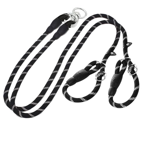 Double Slip Lead Dog Leash 3.6FT 0.4