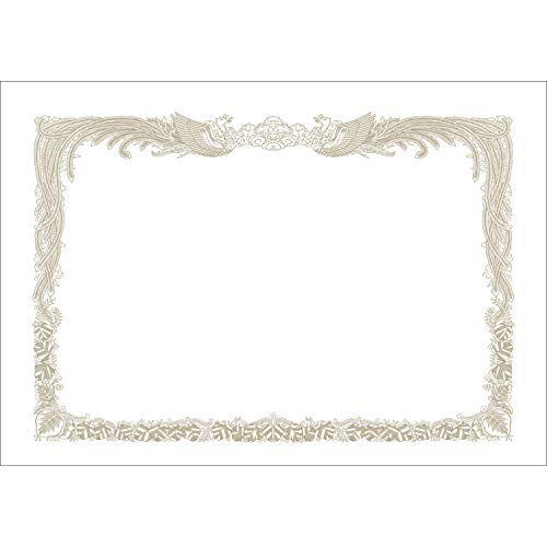 ササガワ 賞状用紙 タカ印 OA対応 縦書き用 白 B6 50枚 10-640