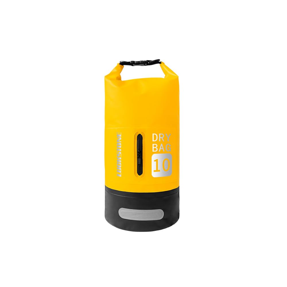 Bolsa Estanca Impermeable De 10L O 20L - Con Correas Para Hombros, Ideal Para Rafting, Kayak, Natación Y Camping