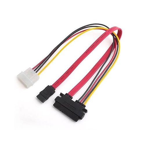 Cable Combo SATA3 de 70cm 6Gb/s con Conector Molex