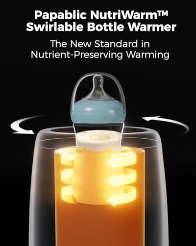image for Papablic NutriWarm™ Swirlable Bottle Warmer – Advanced Nutrient-Pr