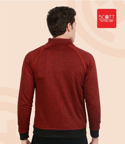 Image of Scott International Polyester Jacket For Men | Men's Jacket | Jacket For Men Stylish | Jacket For Men Winter Wear | Jerkin For Men | Regular Length Bike Jacket For Men