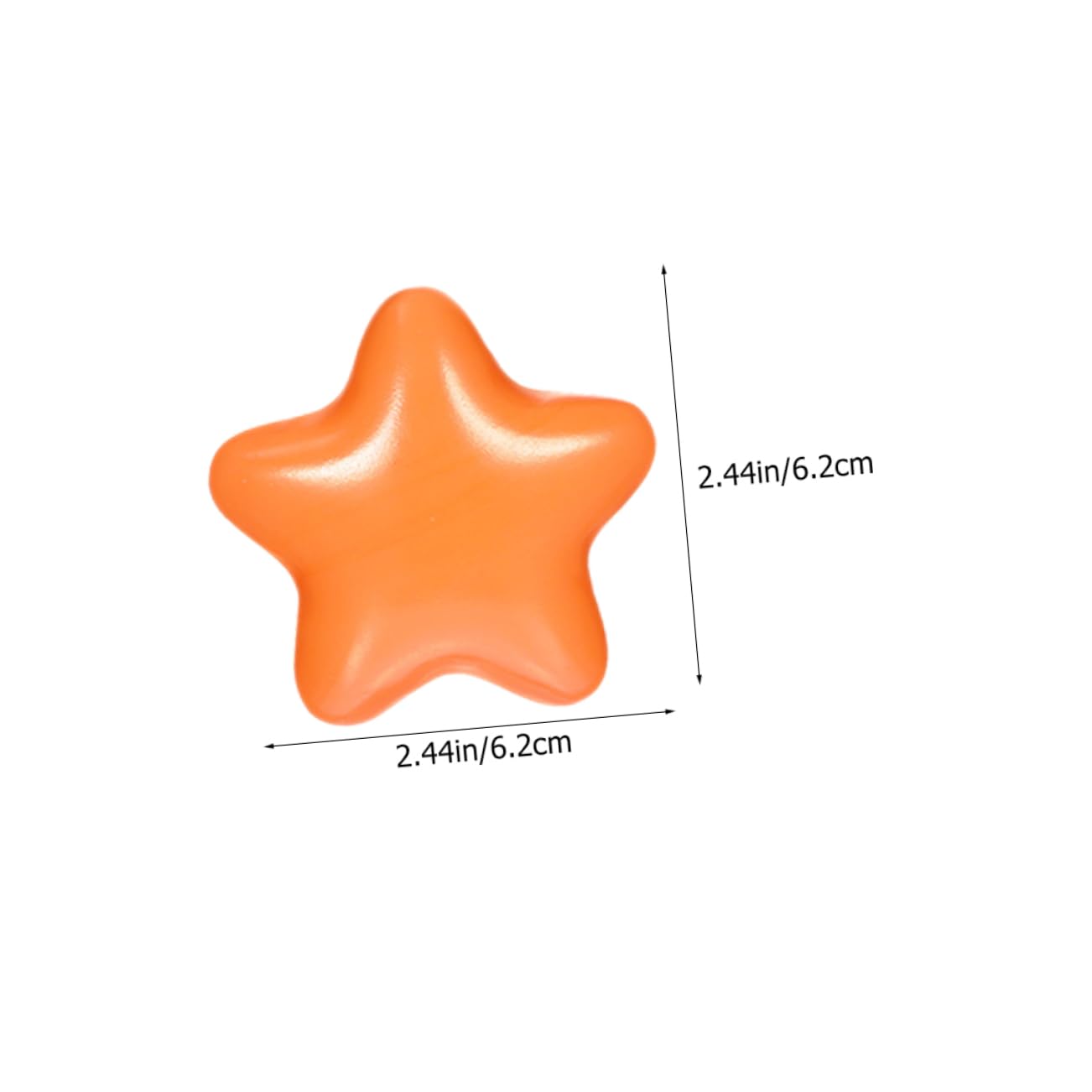 LIOOBO 200Pcs Star Designed Ocean Balls Adorable Crush Resistant Pits Balls for Playtime Safe and Fun Party Playthings