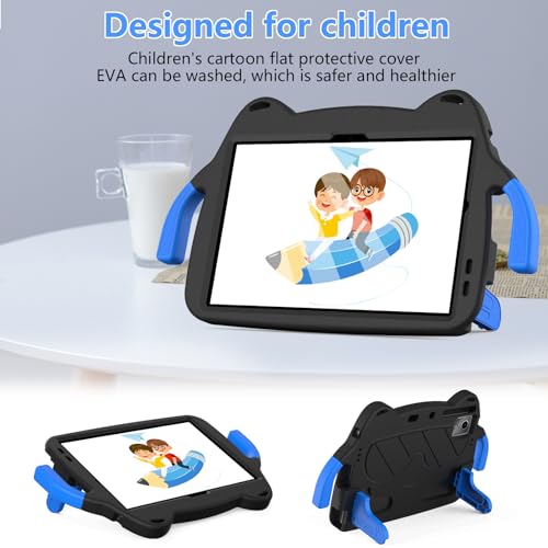 for Onn 11\" Tablet Pro Model:100110027 (2023) Kids Case,Lightweight EVA+PC Kid Friendly Shockproof Stand Protective Case, with Handle + Shoulder Strap(Black)