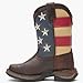 Durango Baby DBT0159 Western Boot Brown and Union Flag 10 M US Toddler