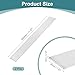 uxcell 2Pcs 316L Stainless Steel Flat Bar, 1/8