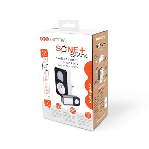 Timbre inalámbrico autoalimentado SCS Sentinel CSF0109 de instalación instantánea 6