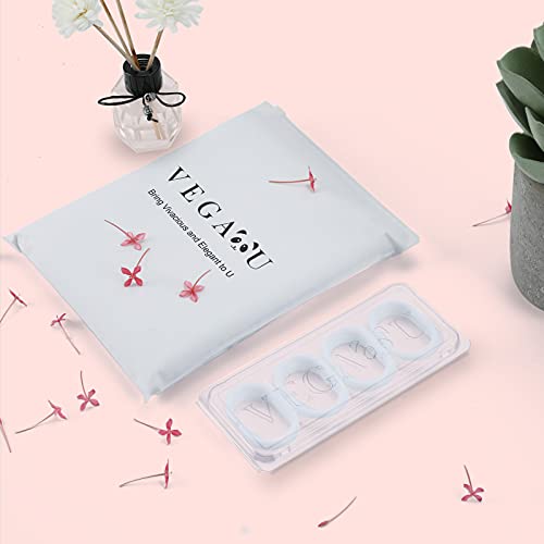 Vega U Flamingo Shower Curtain For Bathroom, Tropical Leaves Themed Bath Decor With Hooks, 72X72 Inch #TOP6