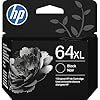 HP Cartucho de tinta negro de alto rendimiento 64XL | Funciona con Envy Inspire 7250e, 7950e; Envy Photo 6200, 7100, 7200, 7800, 7900; Serie Tango | Elegible para Instant Ink | N9J92AN