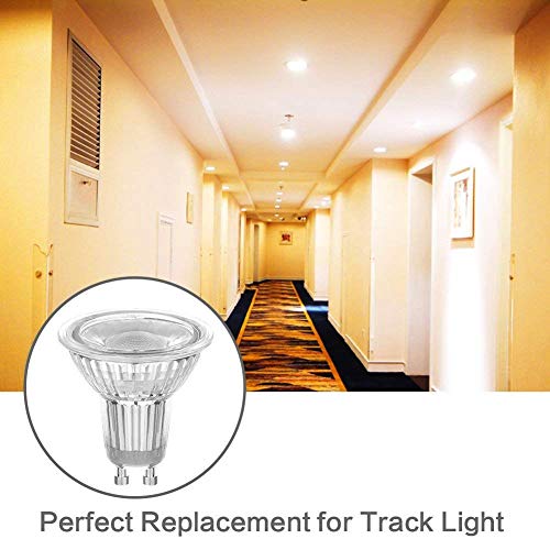 MD Lighting MaoTopCom GU10 LED Light Bulbs 5W Triac Dimmable MR16 Cob Bulb(4 Pack) - 50W Halogen Bulb Equivalent Warm White 3000K 450 Lumen 40 Degree Beam Angle Track Light Spotlight Bulb, AC 110V - Image 6